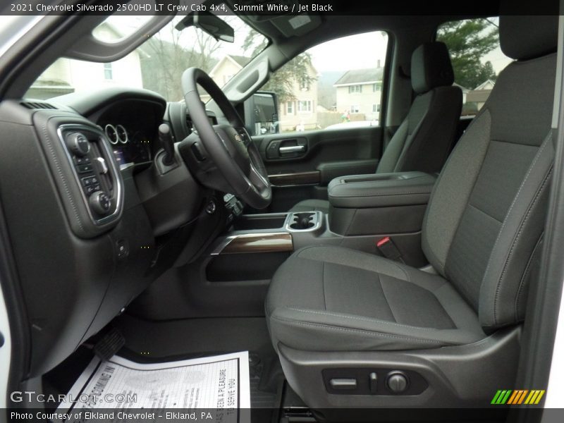  2021 Silverado 2500HD LT Crew Cab 4x4 Jet Black Interior