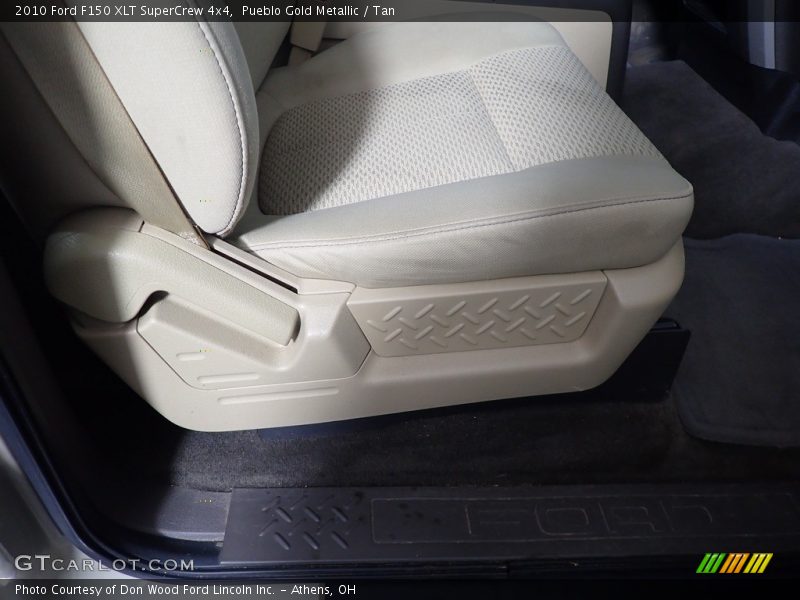 Pueblo Gold Metallic / Tan 2010 Ford F150 XLT SuperCrew 4x4