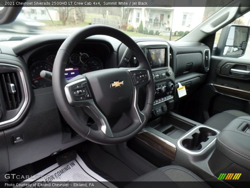 Dashboard of 2021 Silverado 2500HD LT Crew Cab 4x4
