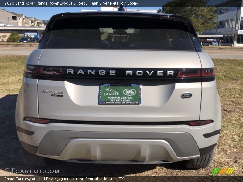 Seoul Pearl Silver Metallic / Ebony 2020 Land Rover Range Rover Evoque S