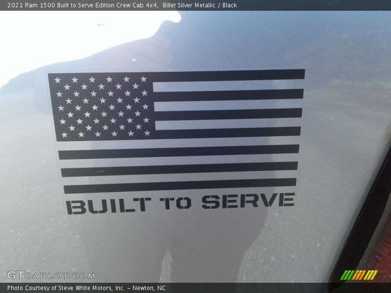 Billet Silver Metallic / Black 2021 Ram 1500 Built to Serve Edition Crew Cab 4x4