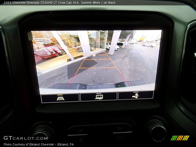 Summit White / Jet Black 2021 Chevrolet Silverado 2500HD LT Crew Cab 4x4