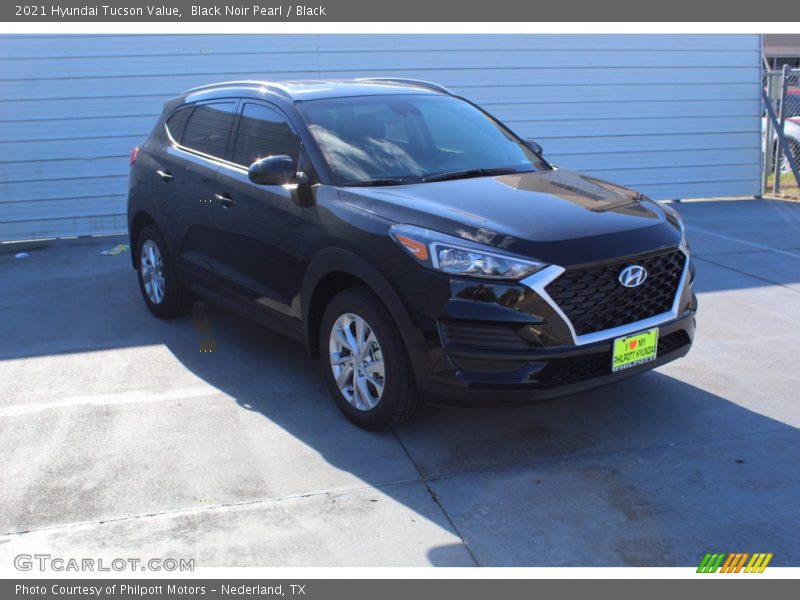 Black Noir Pearl / Black 2021 Hyundai Tucson Value