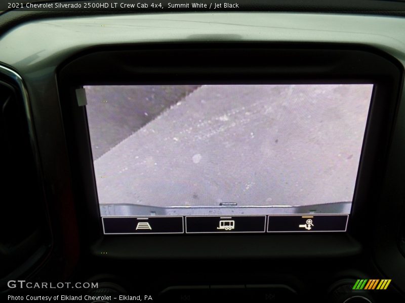 Summit White / Jet Black 2021 Chevrolet Silverado 2500HD LT Crew Cab 4x4