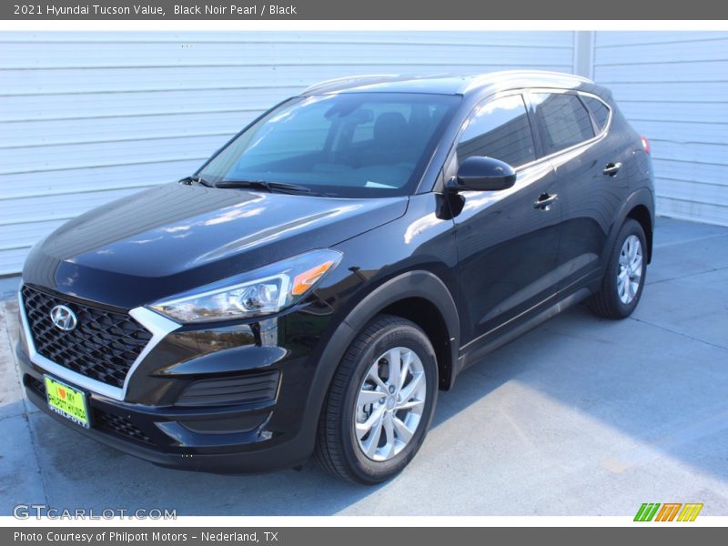 Black Noir Pearl / Black 2021 Hyundai Tucson Value