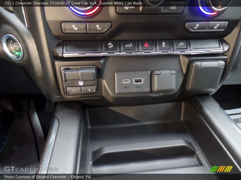 Controls of 2021 Silverado 2500HD LT Crew Cab 4x4