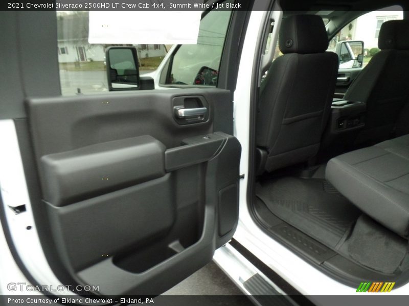 Summit White / Jet Black 2021 Chevrolet Silverado 2500HD LT Crew Cab 4x4