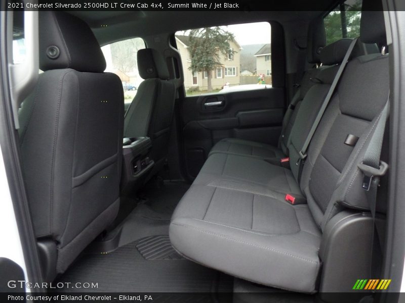 Summit White / Jet Black 2021 Chevrolet Silverado 2500HD LT Crew Cab 4x4