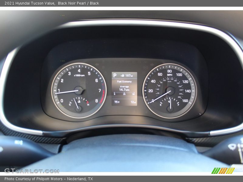Black Noir Pearl / Black 2021 Hyundai Tucson Value