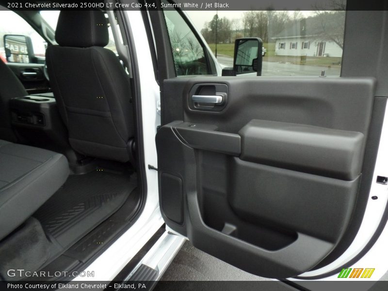 Summit White / Jet Black 2021 Chevrolet Silverado 2500HD LT Crew Cab 4x4
