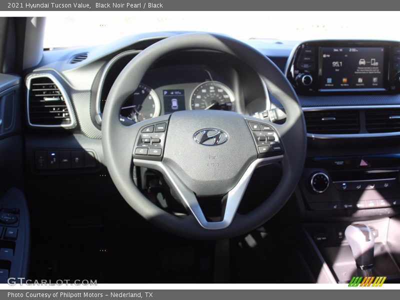 Black Noir Pearl / Black 2021 Hyundai Tucson Value
