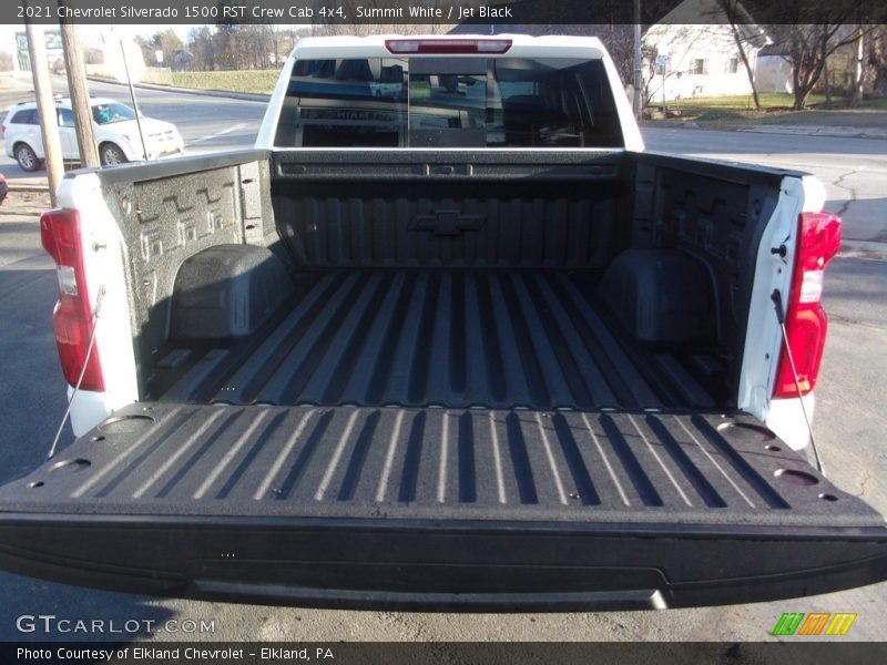 Summit White / Jet Black 2021 Chevrolet Silverado 1500 RST Crew Cab 4x4