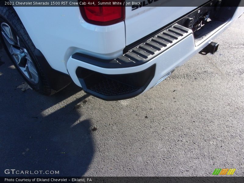 Summit White / Jet Black 2021 Chevrolet Silverado 1500 RST Crew Cab 4x4