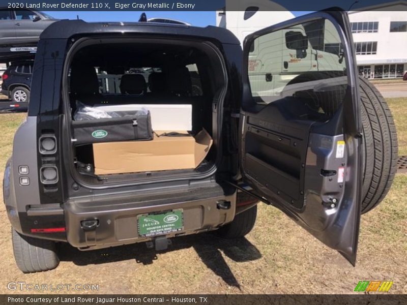 Eiger Gray Metallic / Ebony 2020 Land Rover Defender 110 X