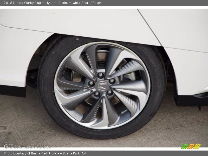 Platinum White Pearl / Beige 2018 Honda Clarity Plug In Hybrid