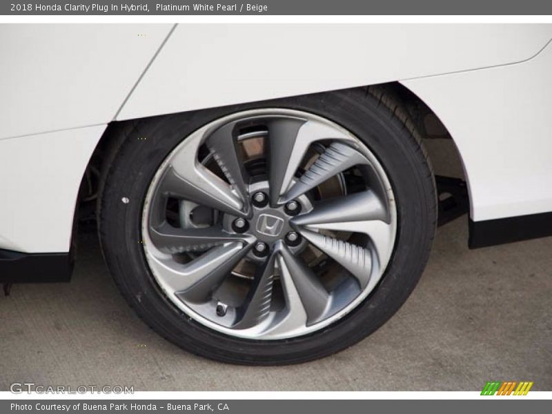 Platinum White Pearl / Beige 2018 Honda Clarity Plug In Hybrid