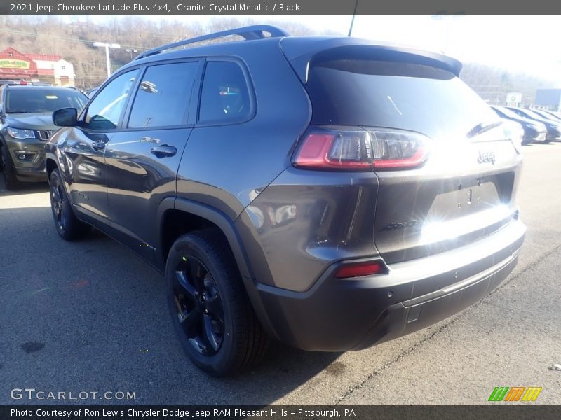 Granite Crystal Metallic / Black 2021 Jeep Cherokee Latitude Plus 4x4