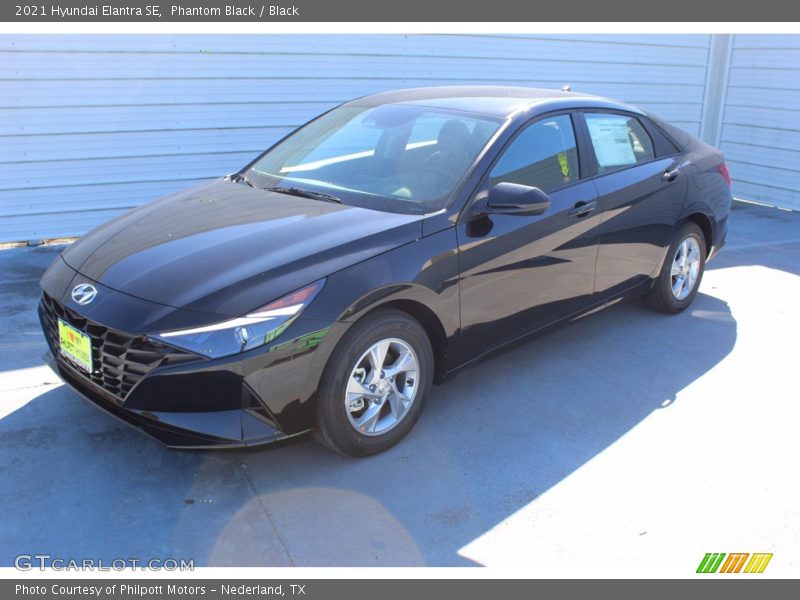 Phantom Black / Black 2021 Hyundai Elantra SE
