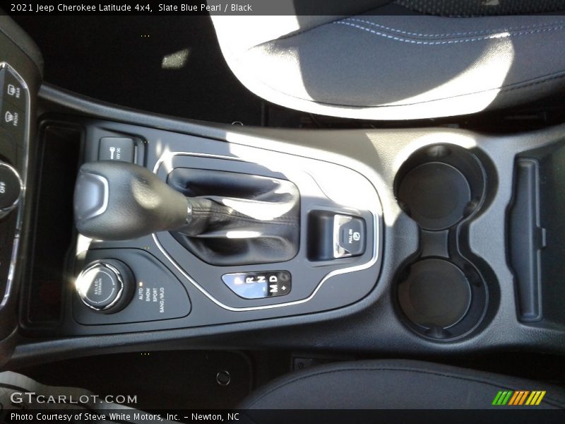 Slate Blue Pearl / Black 2021 Jeep Cherokee Latitude 4x4