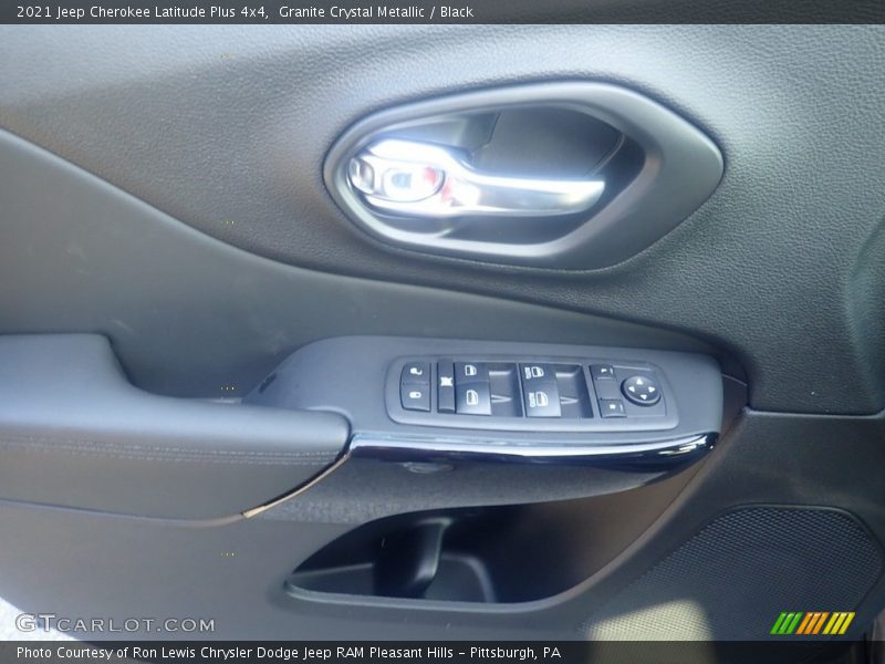 Granite Crystal Metallic / Black 2021 Jeep Cherokee Latitude Plus 4x4