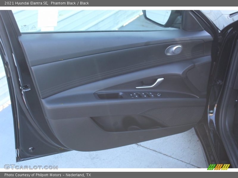 Phantom Black / Black 2021 Hyundai Elantra SE