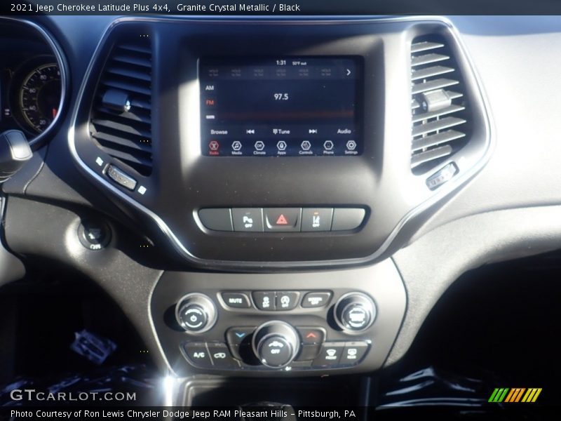 Granite Crystal Metallic / Black 2021 Jeep Cherokee Latitude Plus 4x4