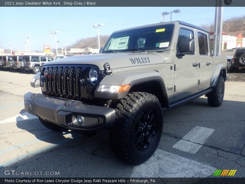 Sting-Gray / Black 2021 Jeep Gladiator Willys 4x4