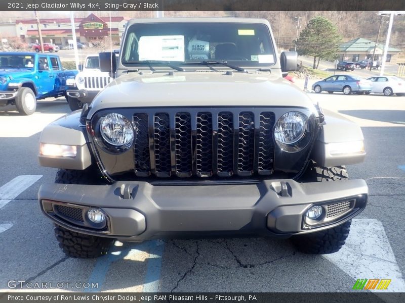 Sting-Gray / Black 2021 Jeep Gladiator Willys 4x4