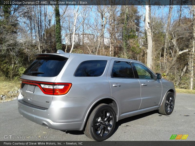 Billet Silver Metallic / Black 2021 Dodge Durango GT AWD