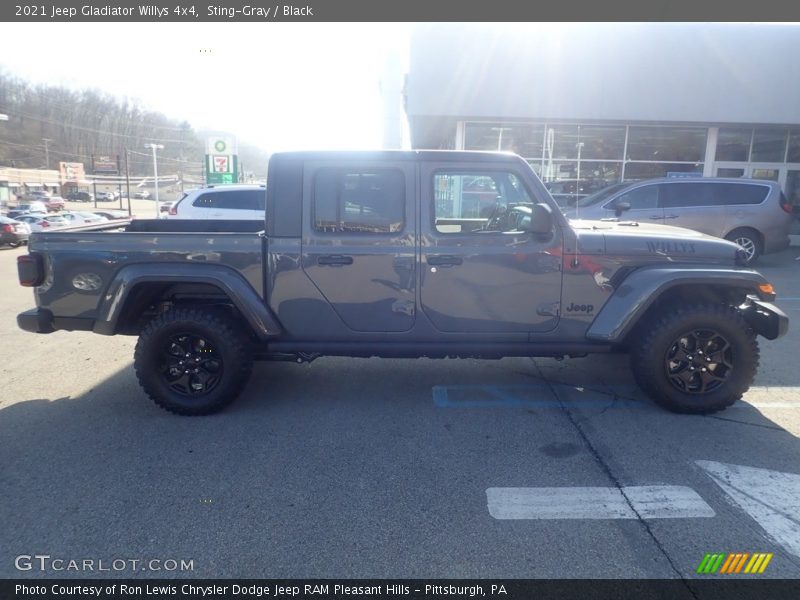 Sting-Gray / Black 2021 Jeep Gladiator Willys 4x4