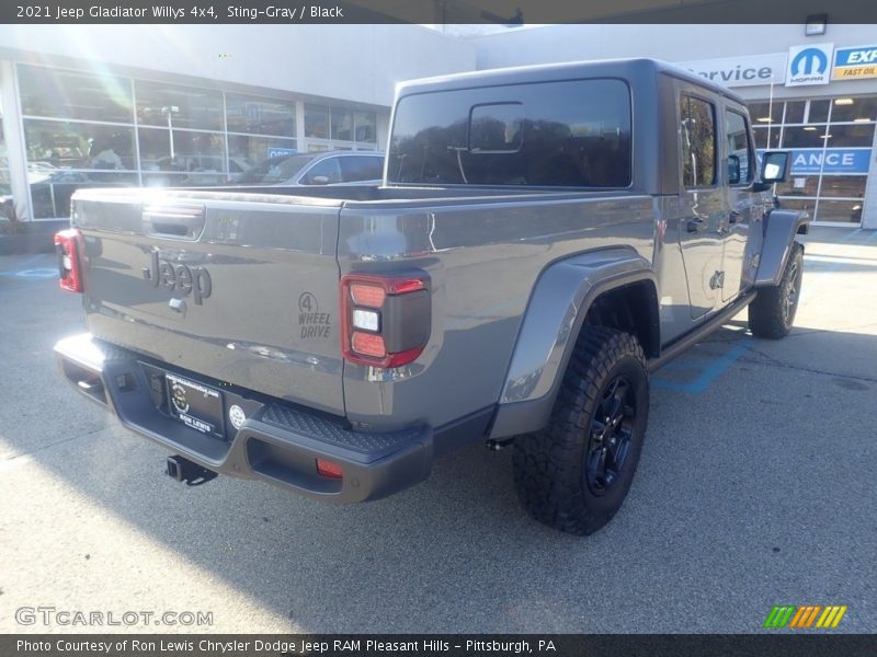 Sting-Gray / Black 2021 Jeep Gladiator Willys 4x4