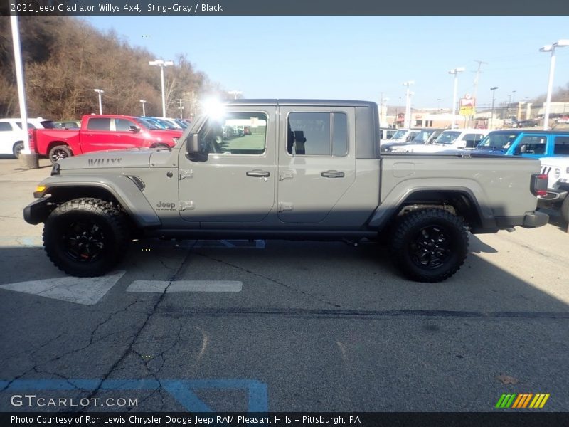 Sting-Gray / Black 2021 Jeep Gladiator Willys 4x4