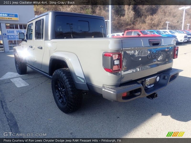 Sting-Gray / Black 2021 Jeep Gladiator Willys 4x4
