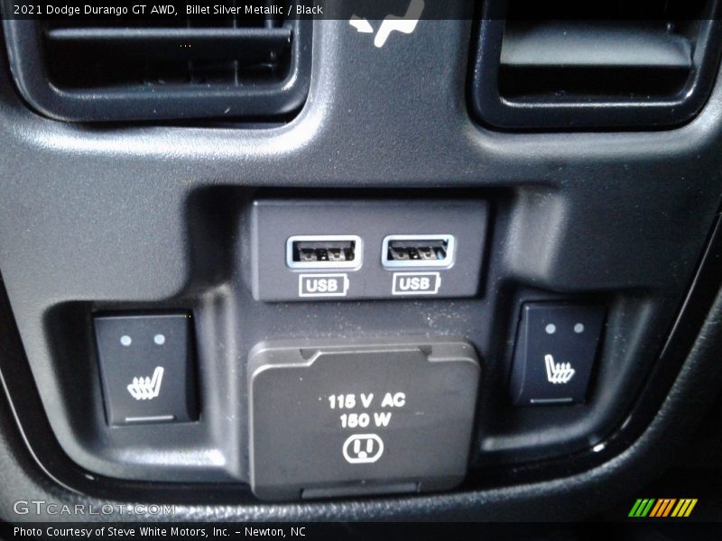 Billet Silver Metallic / Black 2021 Dodge Durango GT AWD