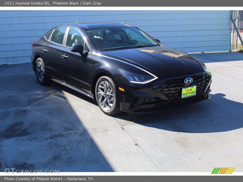 Phantom Black / Dark Gray 2021 Hyundai Sonata SEL