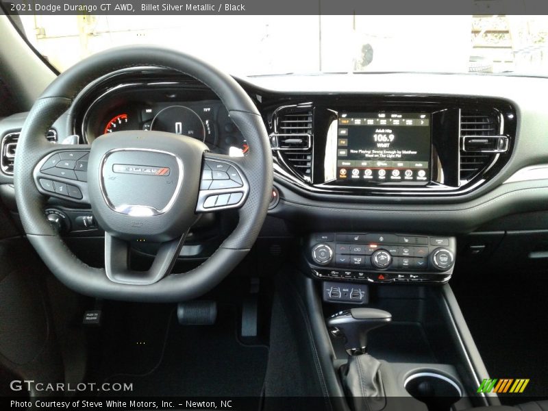 Billet Silver Metallic / Black 2021 Dodge Durango GT AWD