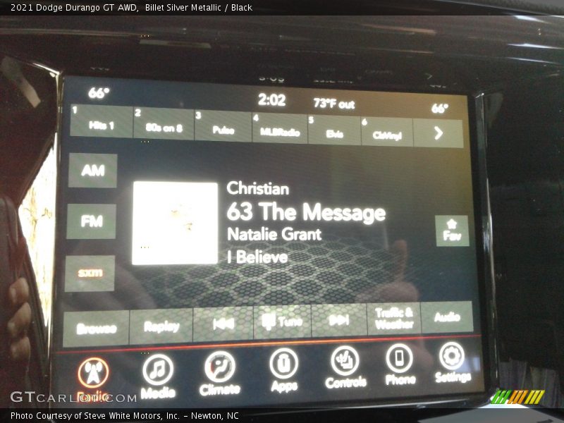 Billet Silver Metallic / Black 2021 Dodge Durango GT AWD
