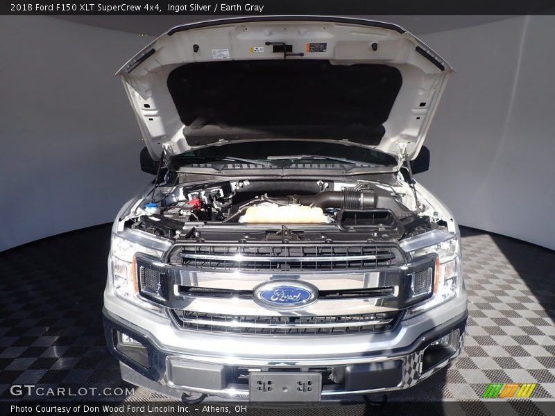 Ingot Silver / Earth Gray 2018 Ford F150 XLT SuperCrew 4x4