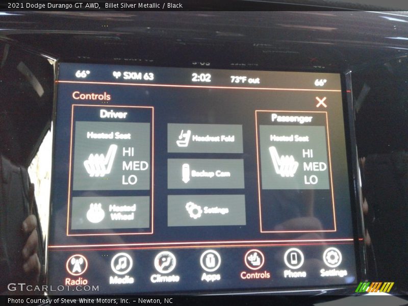 Billet Silver Metallic / Black 2021 Dodge Durango GT AWD