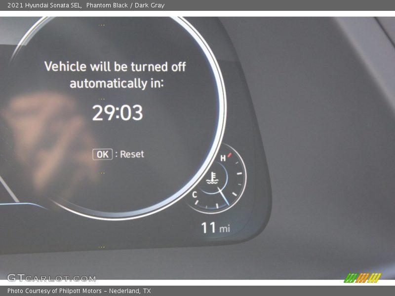 Phantom Black / Dark Gray 2021 Hyundai Sonata SEL