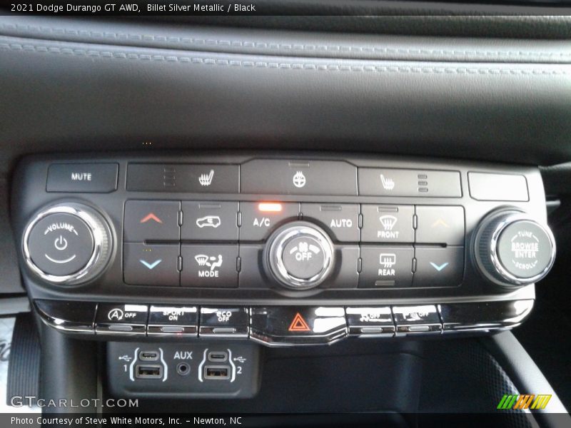 Billet Silver Metallic / Black 2021 Dodge Durango GT AWD