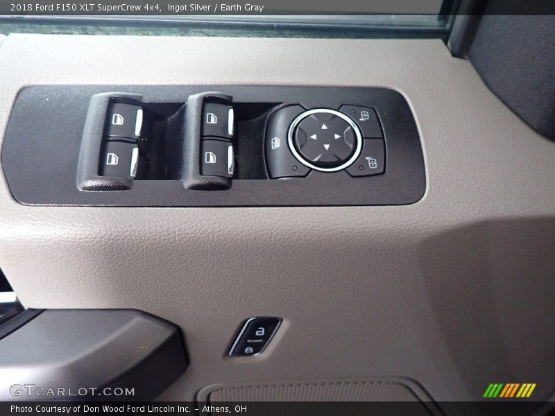 Ingot Silver / Earth Gray 2018 Ford F150 XLT SuperCrew 4x4