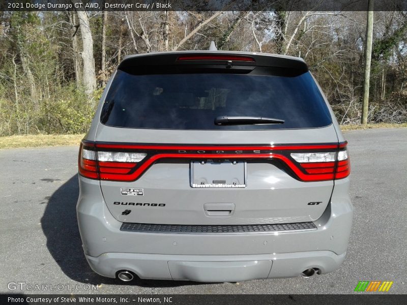 Destroyer Gray / Black 2021 Dodge Durango GT AWD
