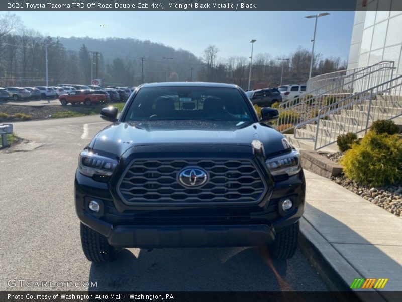 Midnight Black Metallic / Black 2021 Toyota Tacoma TRD Off Road Double Cab 4x4