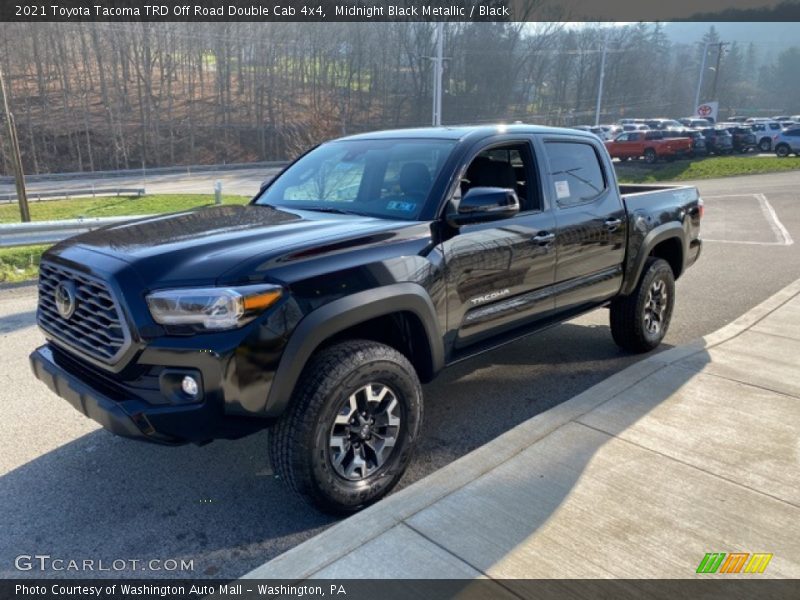 Midnight Black Metallic / Black 2021 Toyota Tacoma TRD Off Road Double Cab 4x4