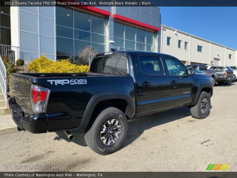 Midnight Black Metallic / Black 2021 Toyota Tacoma TRD Off Road Double Cab 4x4