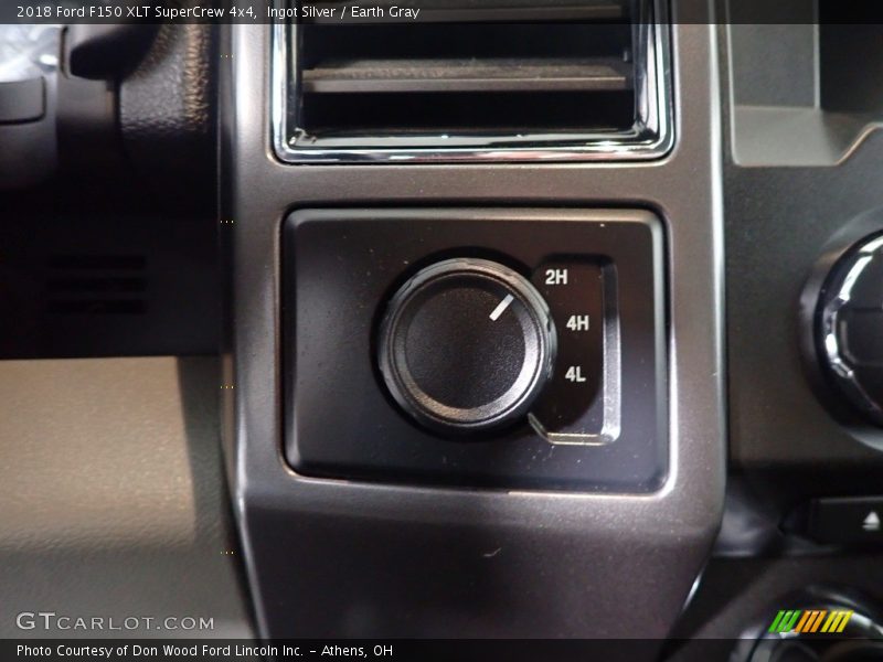 Ingot Silver / Earth Gray 2018 Ford F150 XLT SuperCrew 4x4