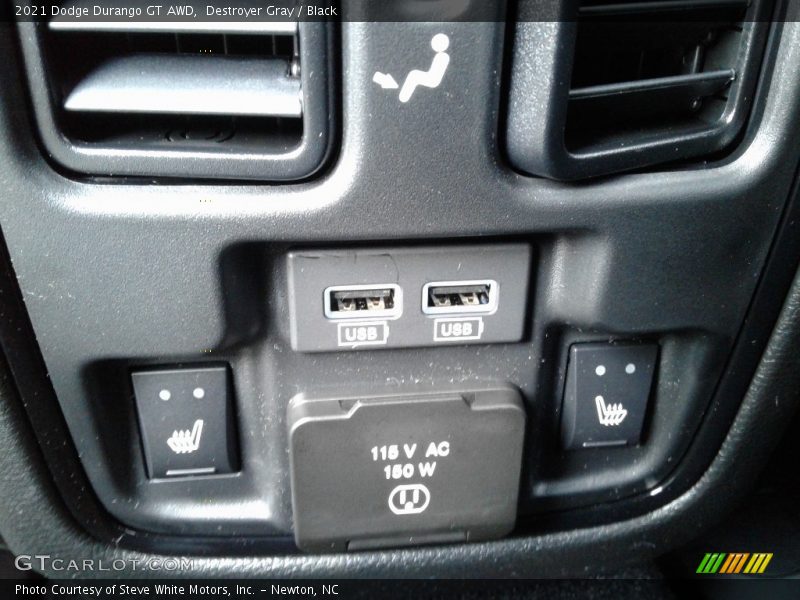 Destroyer Gray / Black 2021 Dodge Durango GT AWD