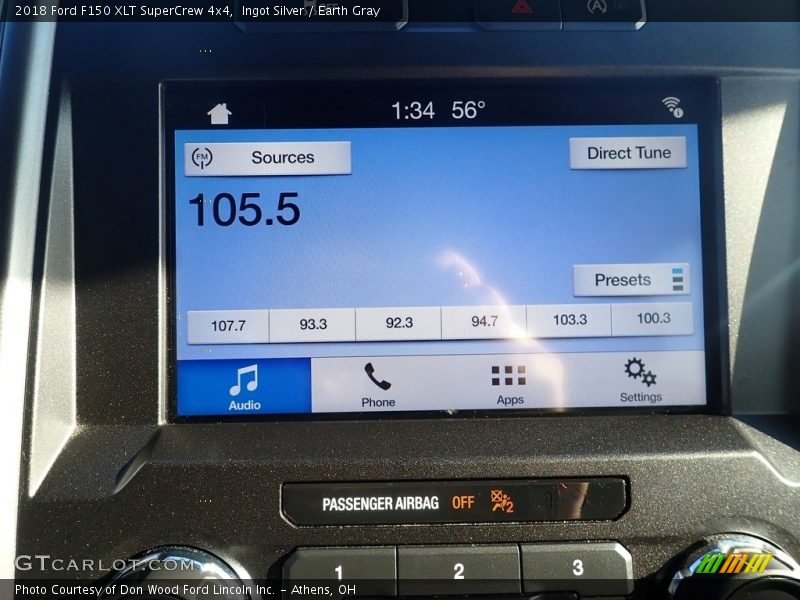 Ingot Silver / Earth Gray 2018 Ford F150 XLT SuperCrew 4x4