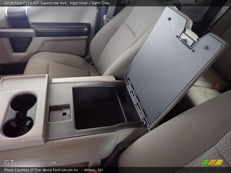 Ingot Silver / Earth Gray 2018 Ford F150 XLT SuperCrew 4x4